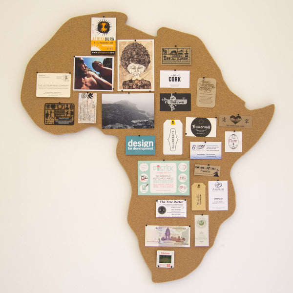 Africa Cork Pinboard