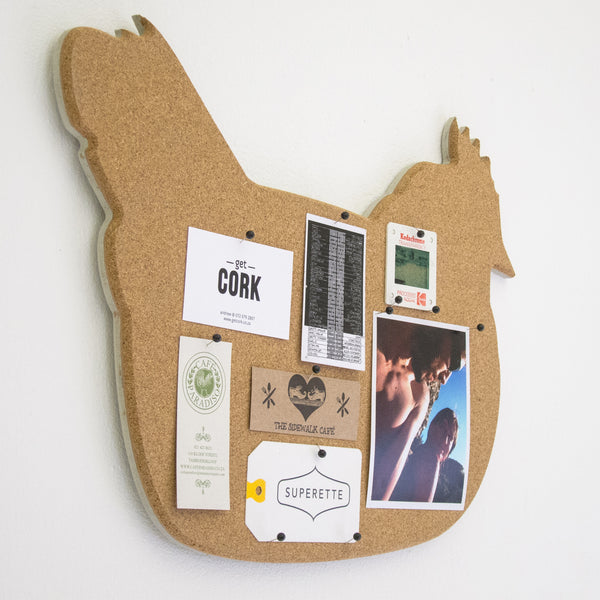Chicken Cork Pinboard