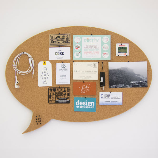 Speech Bubble Pinboard - Oval