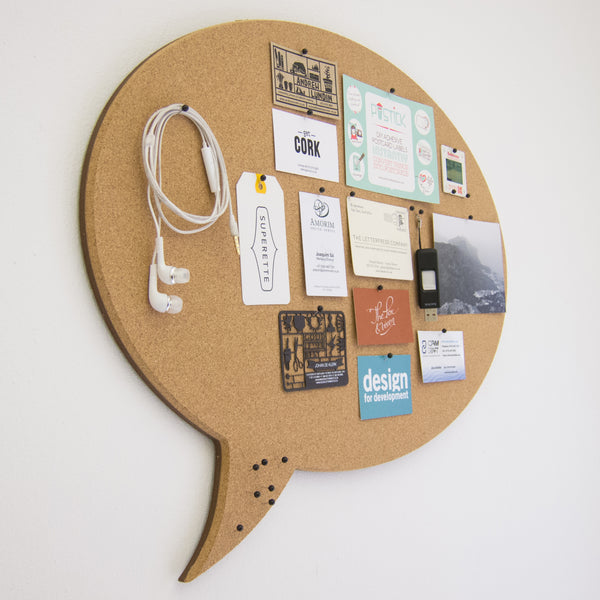 Speech Bubble Pinboard - Oval