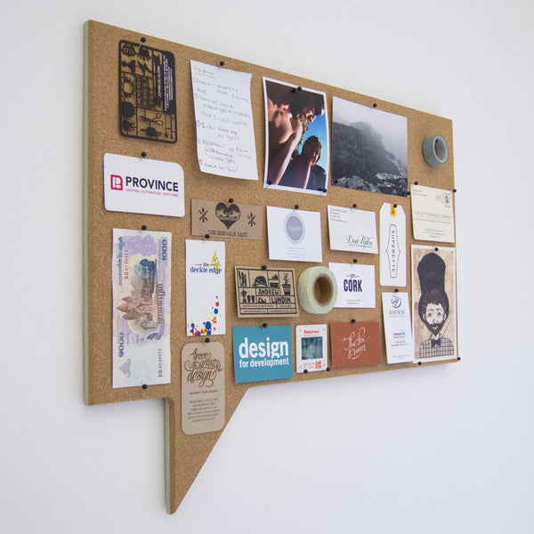 Speech Bubble Pinboard - Rectangle