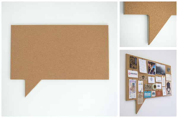 Speech Bubble Pinboard - Rectangle
