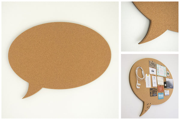 Speech Bubble Pinboard - Oval