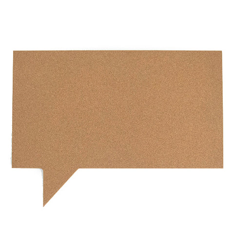 Speech Bubble Pinboard - Rectangle